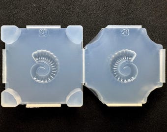 20mm Ram Horn Silicone Mold for Resin / UV Resin Only / Industrial Mold Origin / HandmadeLaboJapan