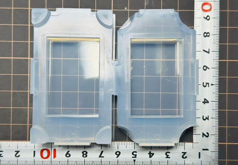 Rechthoekige siliconen mal / Alleen voor UV-hars / Industriële mal / Handgemaakt door HandmadeLaboJapan afbeelding 6
