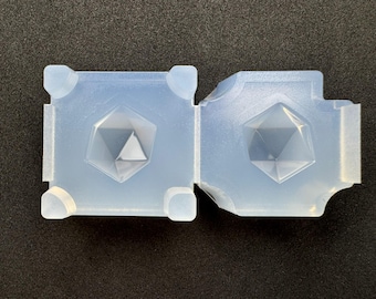 Icosahedron Silicone Mold / For UV Resin Only / Industrial Mold Origin / HandmadeLaboJapan