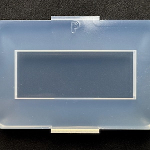 Rectangle Plate Silicone Mold / For UV Resin Only / Industrial Mold Origin / HandmadeLaboJapan
