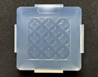 30mm Shippo Pattern Silicone Mold / For UV Resin Only / Industrial Mold Origin / HandmadeLaboJapan