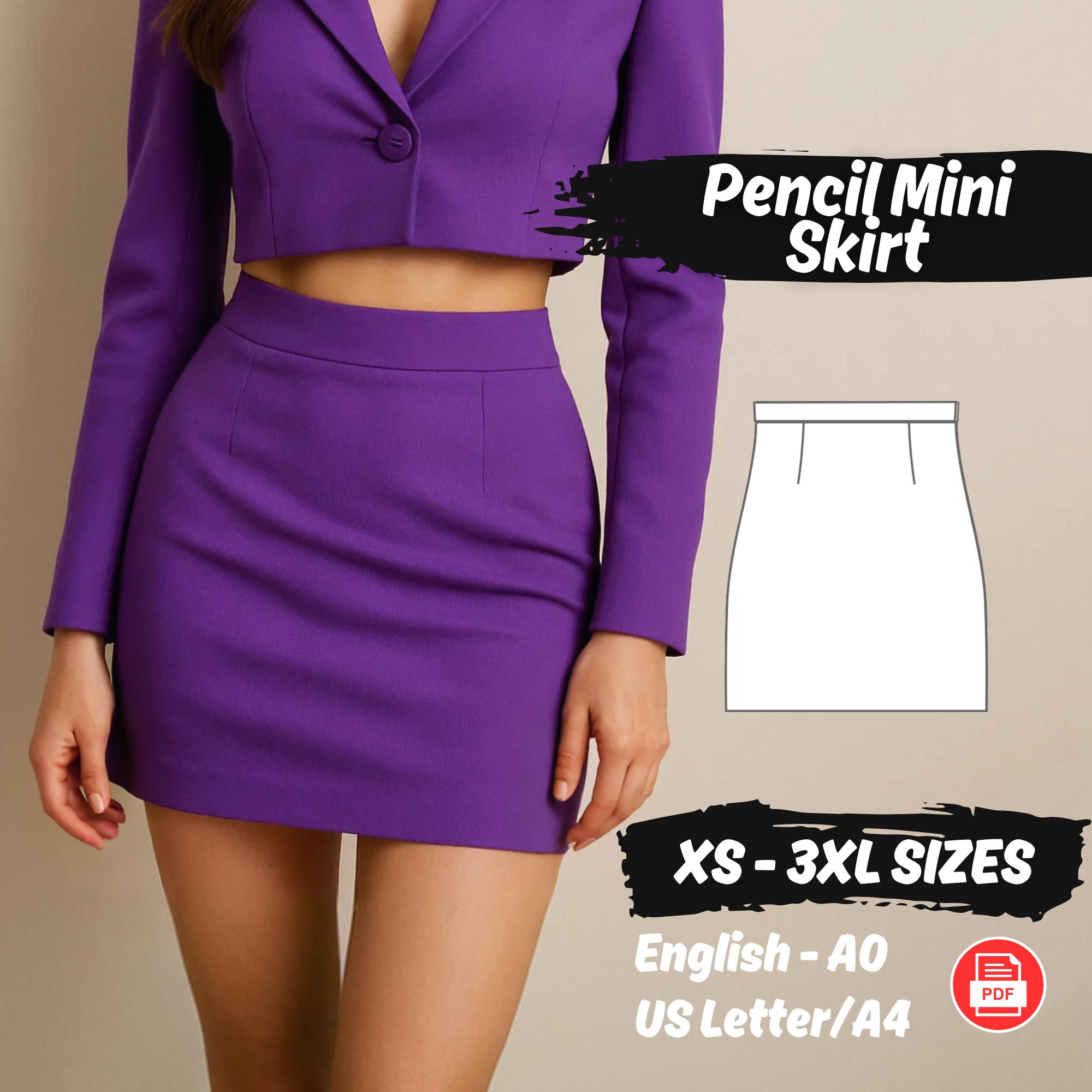 High Waisted Micro Mini Skirt - Etsy