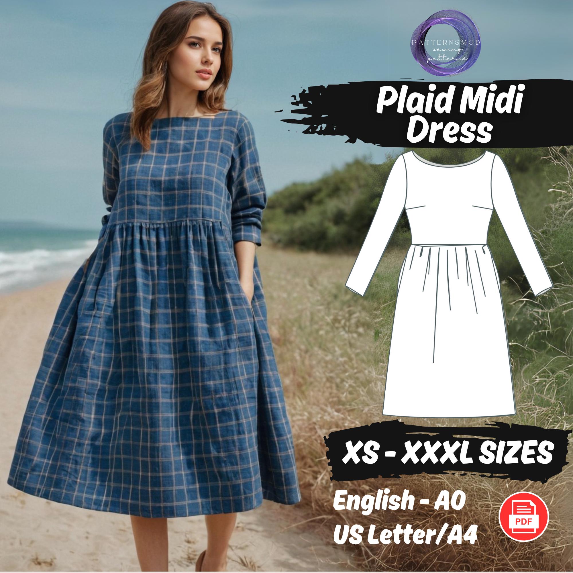linen smock dress pattern How To Make The PERFECT Everyday Dress (Super Comfy!) | DIY Smock Dress