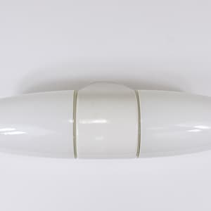 XXL Wilhelm White Wagenfeld Bauhaus Sconce Double Wall Light by Linder Germany