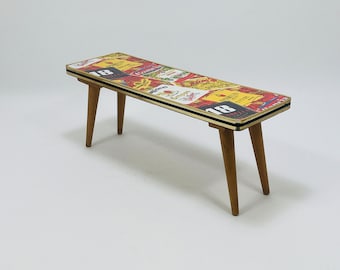 1950s Mid-Century Italian Spirits Flower Plant Side Table Bench from Italy