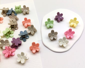 Small Hair Clips, Flower Girl Clips, Hair Claws, Hair Accessories, Acrylic Hair Small Clips, Hair Claws for Her, Gift for Her