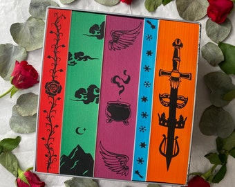 Sprayed edges book | ACOTAR A Court of Thorns and Roses | Romantasy, Fantasy