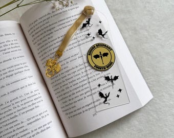 Bookish bookmarks | Acrylic bookmark | Fantasy, romance, reading era