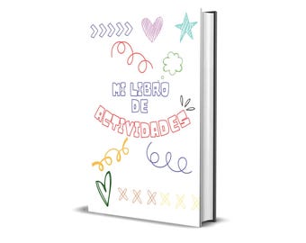 Printable coloring activity book for kids - printable coloring book - coloring activities - downloadable PDF
