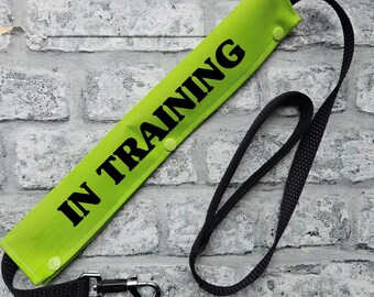 Dog Lead Slip, sleeve waterproof Reactive, nervous Training, Bright Be seen