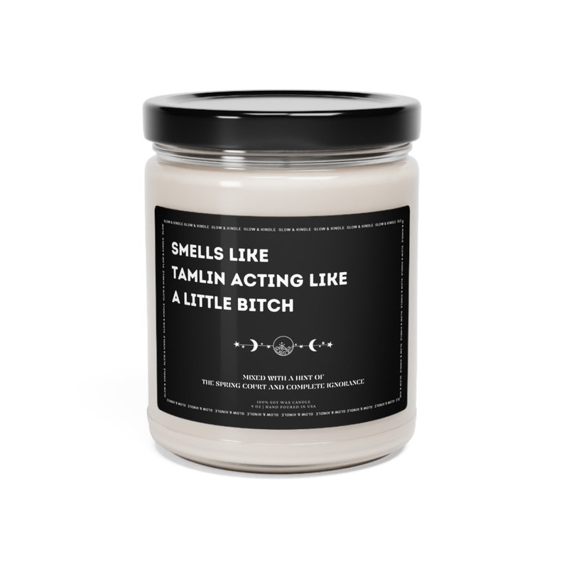 NEW SCENTS Tamlin's a Bitch Candle, Acotar fan gift, acomaf A court of thorns and roses merch, Velaris Candle, Book Lover, Cassian, Rhysand image 2