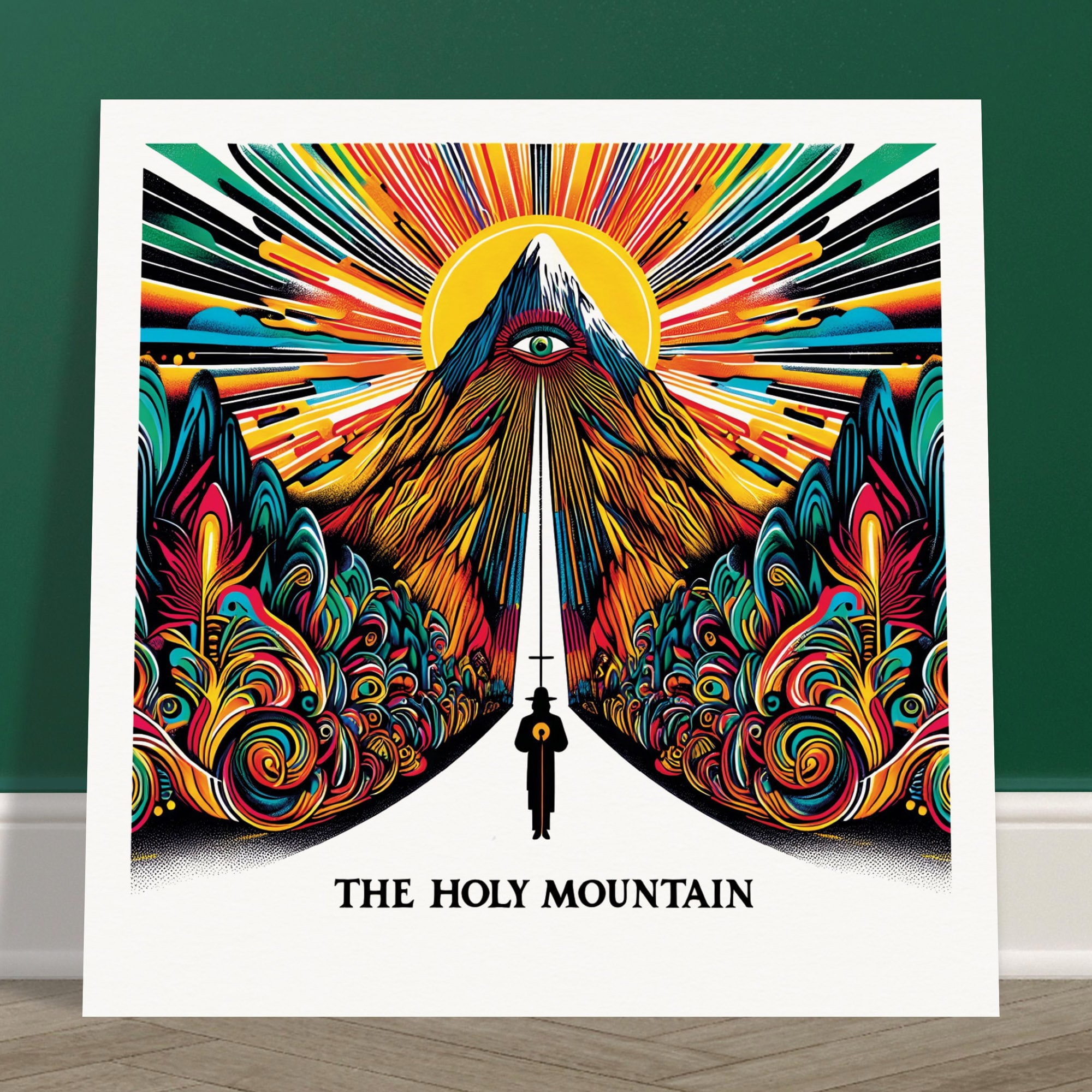The Holy Mountain フィルムスクリプト サイン入り THE HOLY MOUNTAIN - Large Art Print (3 Sizes) Alejandro Jodorowsky