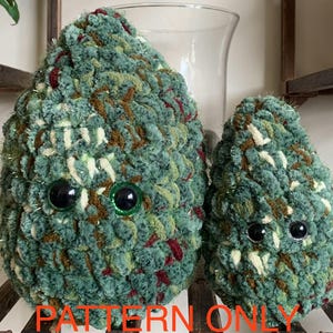 Crochet Plush Lil AND Big Nug Pattern