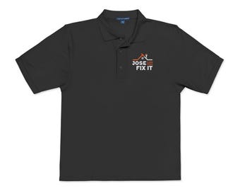 Polo Bordado para empresa Jose can you fix it 35 poliester 65 algodon