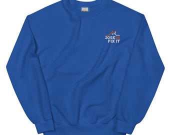Unisex Sweatshirt with embroidered logo, company uniform