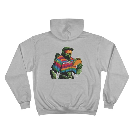 Champion Master Chief Hola Hoodie Etsy