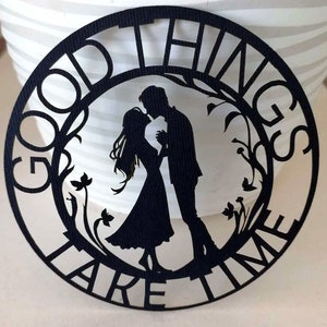 Citations de motivation - les bonnes choses prennent du temps SVG, SVG de motivation, motivation, clipart, transfert de vinyle, fichier coupé Cricut, Silhouette