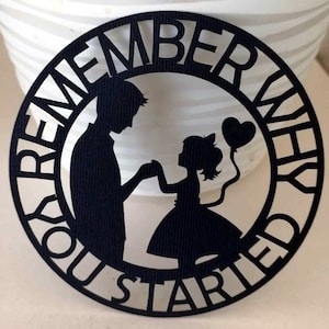 Motivation Quotes - Remember Why You Started SVG, Motivation SVG, Motivation, Clipart, Vinyl Transfer, Cut File Cricut, Silhouette