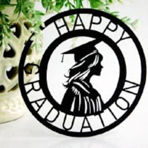 Happy Graduation - 1 SVG, Graduation SVG, Graduation, Graduate, Clipart ...