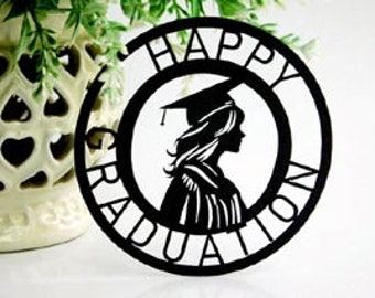 Happy Graduation - 4 SVG, Graduation SVG, Graduation, Graduate, Clipart ...