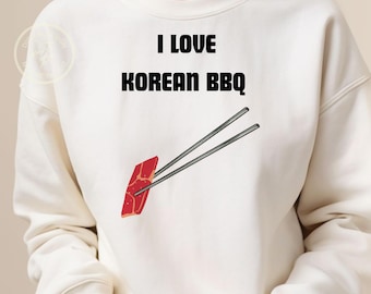 Asiatisch Grillen Poster, koreanisches Essen Poster, Foodie Wandkunst, Foodie Geschenk, Küche Dekor, Digitaldruck