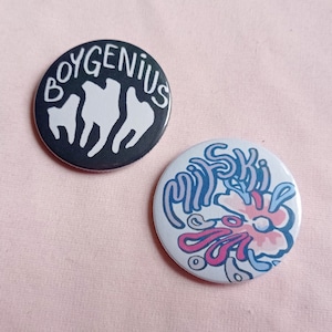 Mitski & boygenius - pins / buttons
