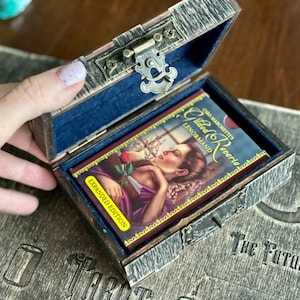 Tarot Golden Dreams Lenormand cards, in Wooden box, Tarot box & spread board, personalized divination gift, future reading tools