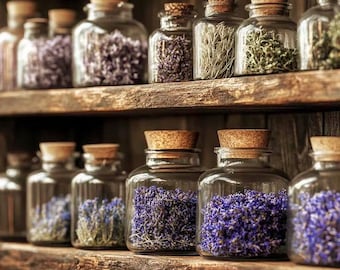 Set di mini boccette magiche: fiale di vetro da farmacia per stregoneria con tappi di sughero