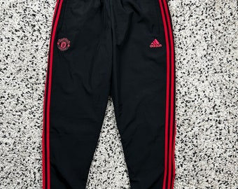 Vintage Adidas Manchester United Trackpants Pantalones de chándal