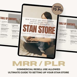Stan Store Guide