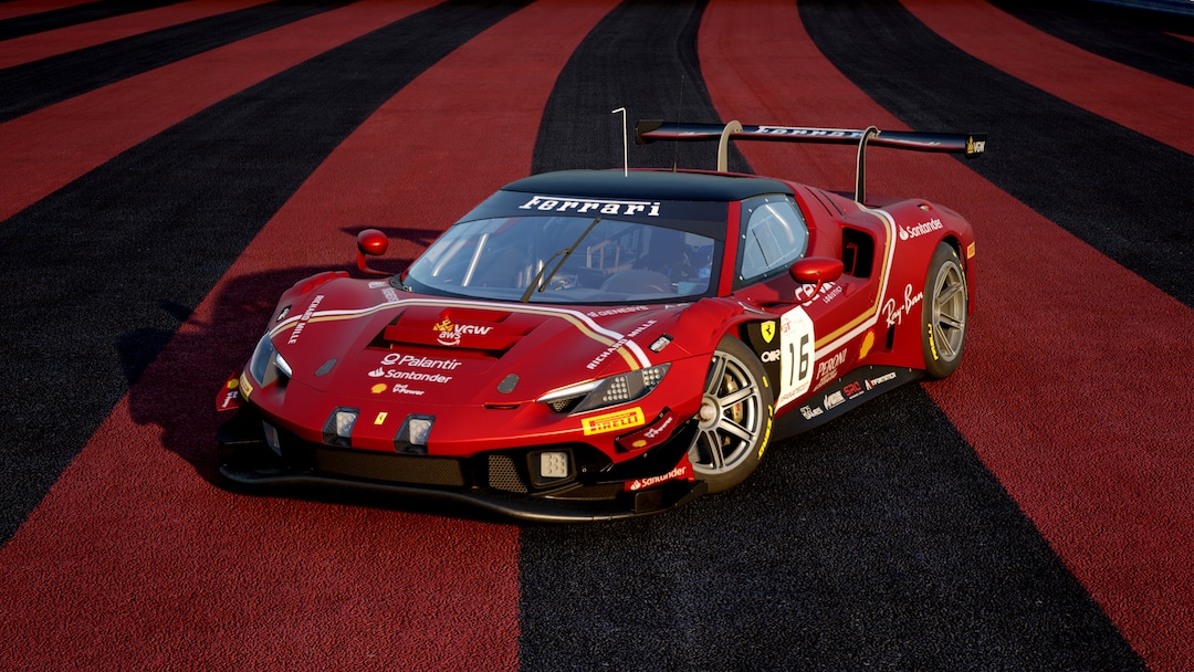 Scuderia Ferrari F1 2024 Inspired Livery for Ferrari 296 GT3 on