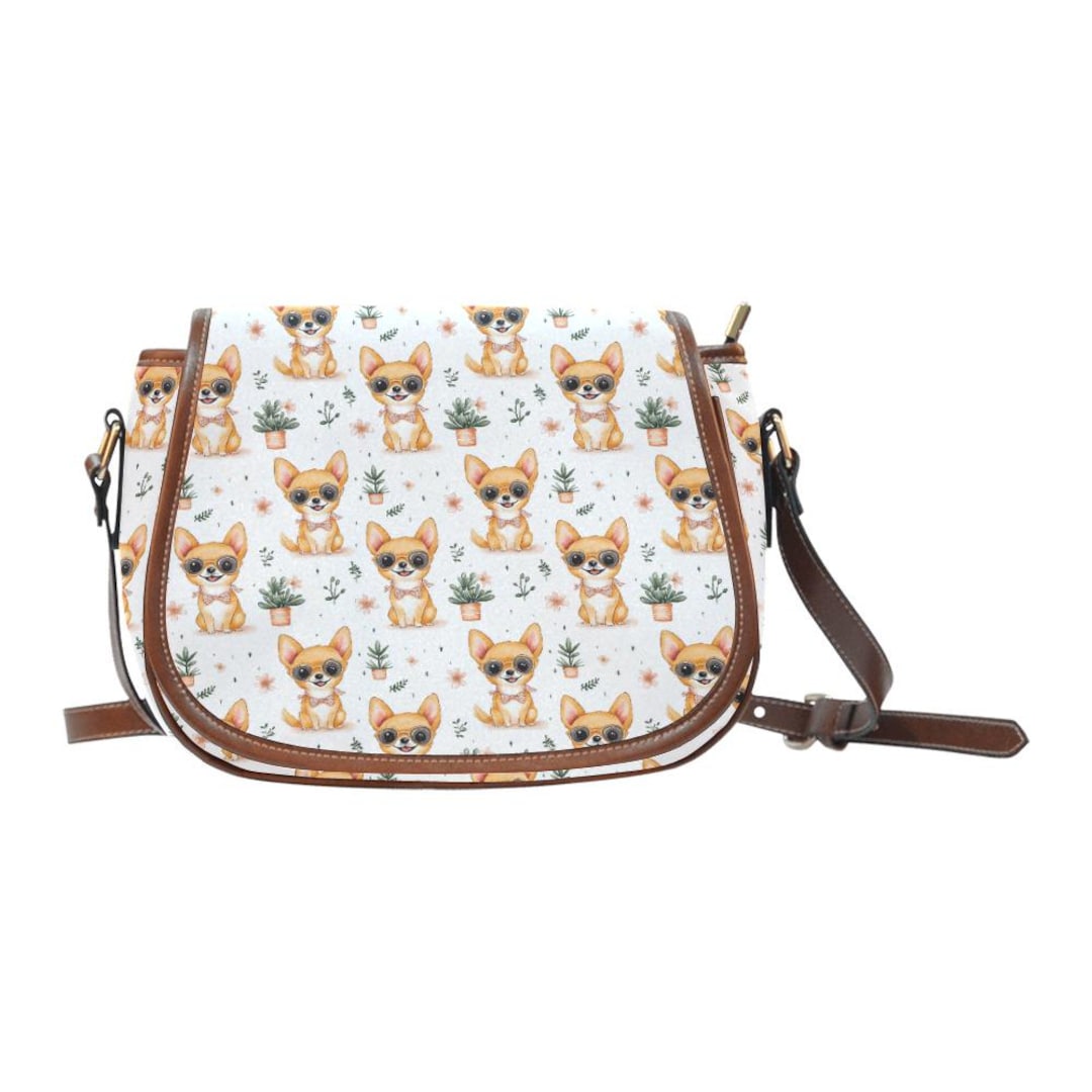 Pattern Print Chihuahua Backpack main image 1