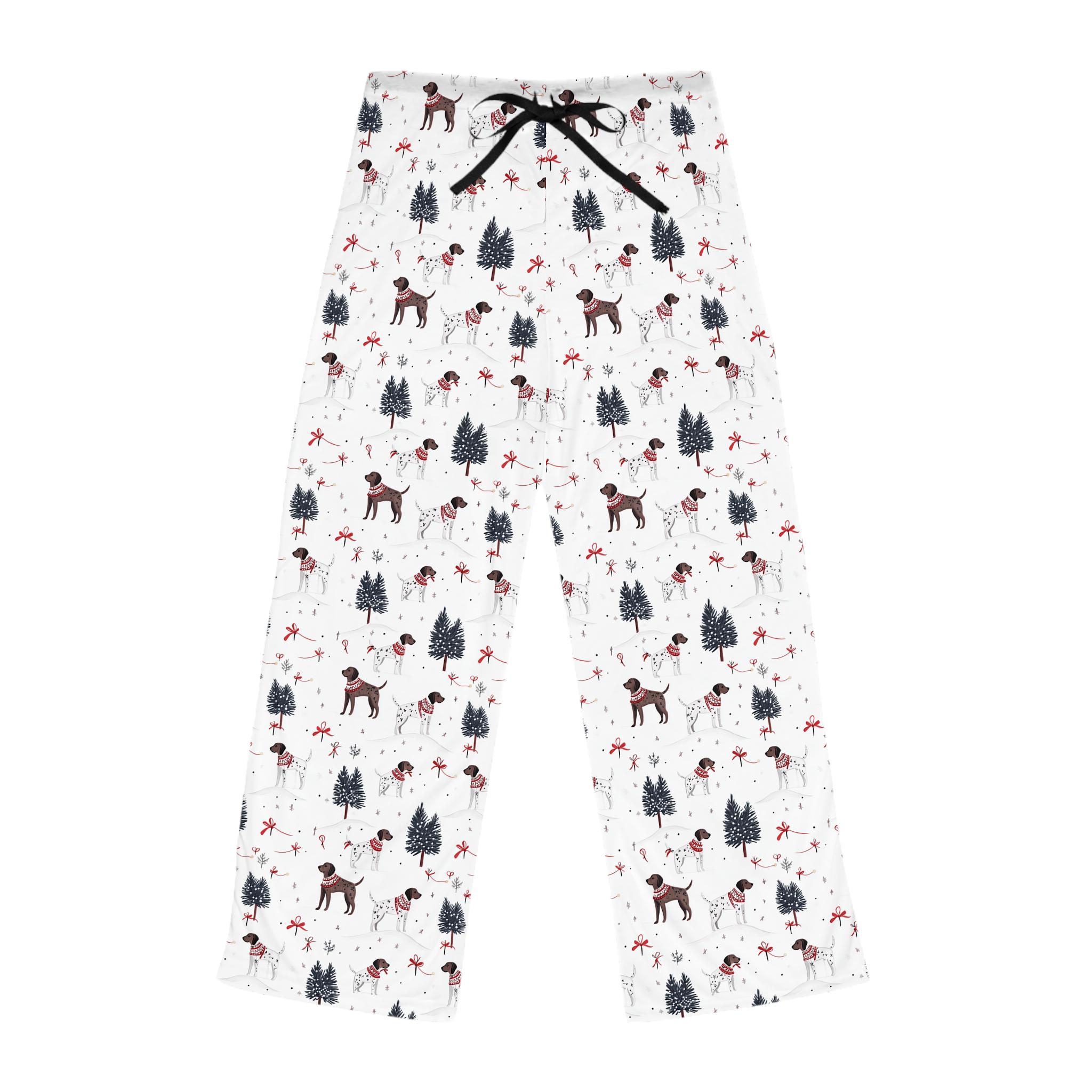 German Shorthaired Pointer Christmas Pajama Pants Cozy Lounge Pants for ...
