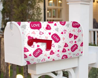 Custom XL Magnetic Mailbox Cover | Waterproof & Fade-Resistant Oxford Cloth Wrap | Seasonal Mailbox Decoration for All Seasons