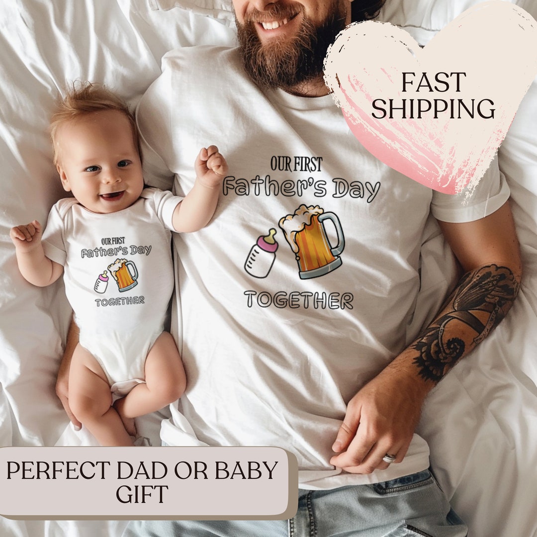 Fathers Day Personalised Baby Set Baby Gift Set Custom Name