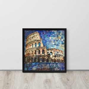 Gladiators of Rome framed poster