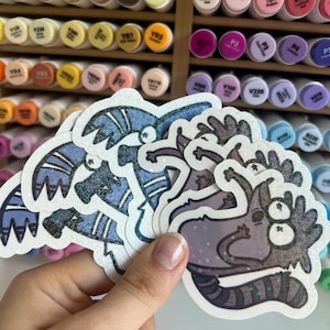 Regular Show Stickers cute funny fun cartoon stickers