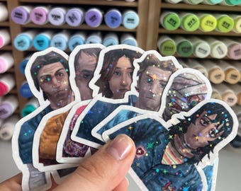 Mouthwashing game stickers video game stickers