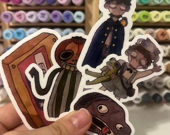 Over The Garden Wall Stickers Cartoon Show Cute Funny Stickers