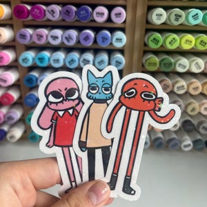 The Amazing World of Gumball Stickers cartoon stickers