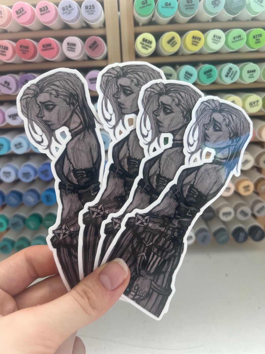 Jinx Cartoon Anime Sticker - Etsy