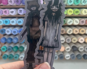 Re Animal Game Stickers Horror Video Game
