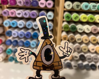 Bill Cipher Stickers Book of Bill Gravity Falls Disney