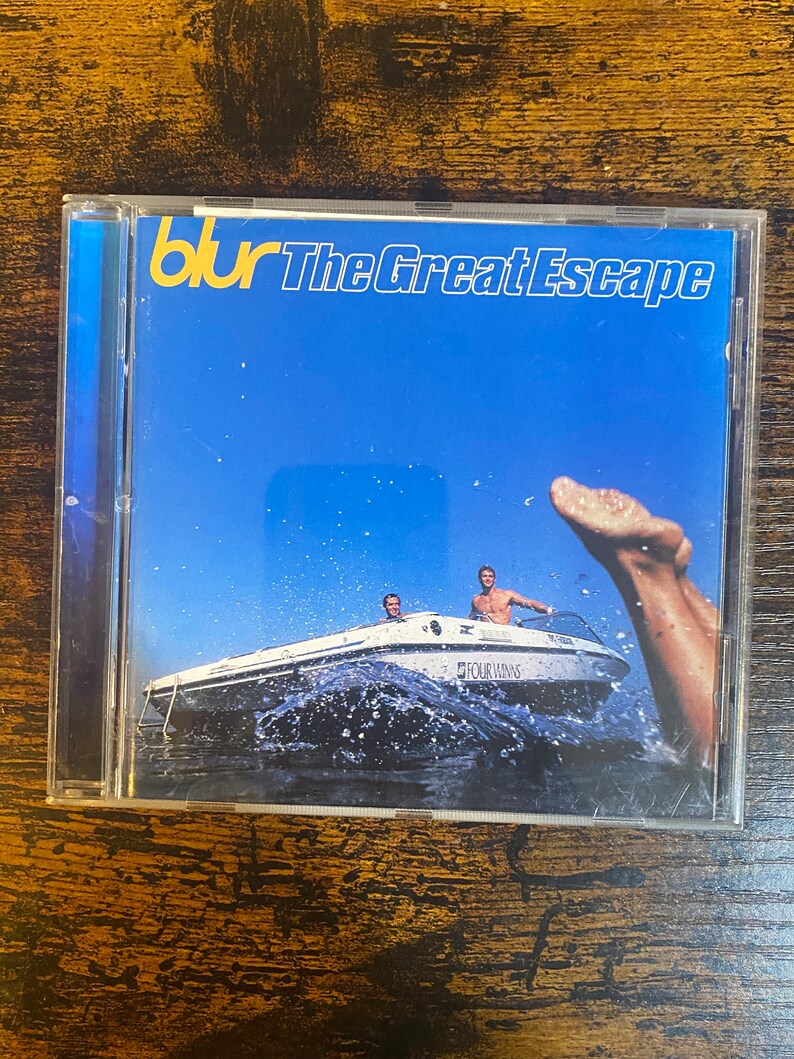 Blur The Great Escape UK Import 1st Edition CD Vintage 1980s 1990s Alternative INDIE Music Compact Disc image 3