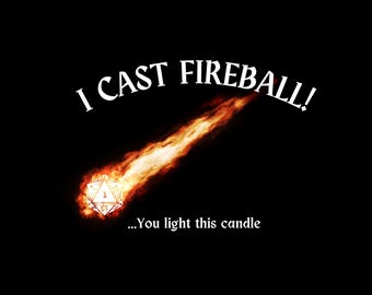 Lanzo una bola de fuego, enciende esta vela, velas perfumadas, cera de albaricoque y coco, 4 oz, 9 oz, divertidas, D&D, mazmorras y dragones, mago, magia, juegos de rol