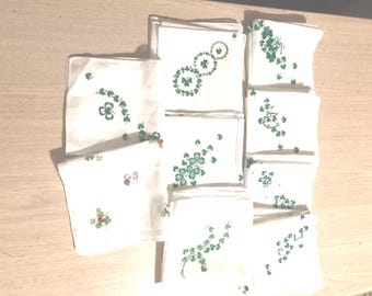 Vintage Saint Patrick's Handkerchiefs