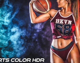 25 HDR Sports Lightroom Presets: Vibrant Athletic Photography (PC & Mobile)