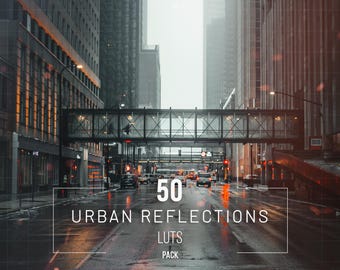 50 Urban LUTs Lightroom Presets: Cinematic Photo/Video Effects