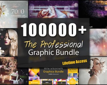 100,000+ Photo & Video Assets: Lightroom Presets, LUTs, Overlays