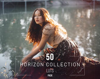 50 Horizon LUTs & Lightroom Presets: Cinematic Photo/Video Effects